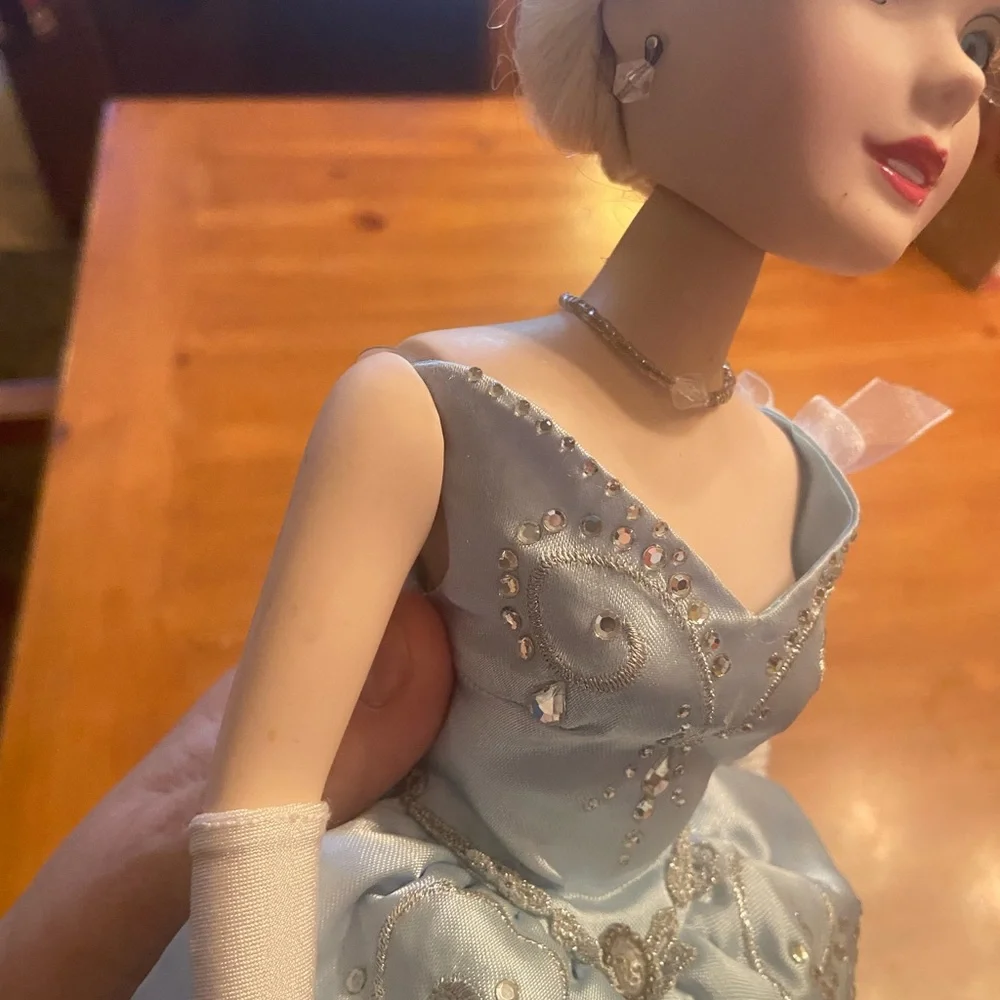 Disney Princess Cinderella The Brass Key Porcelain Keepsake Doll 16 inches